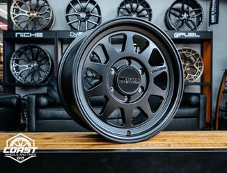 Method MR316 Matte Black Available in 17” and 18” 5 & 6 Lug 📩