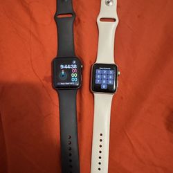 Two Apple Watches, Both Series 3