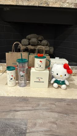 Starbucks Hello Kitty Merch