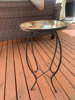 Outdoor garden stool - 21in height * 12in diameter