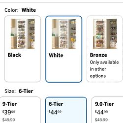 Over Door Pantry Organizer 