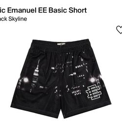 ERIC EMANUEL SHORTS (BLACK SKYLINE)