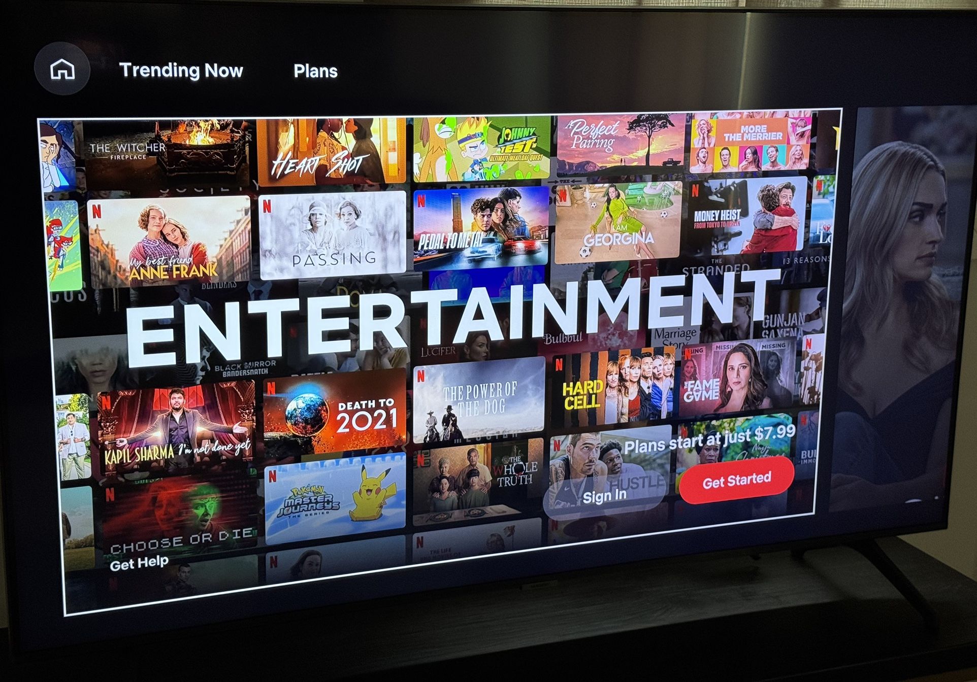 Samsung 50 Inch TV UN50TU7000F Model