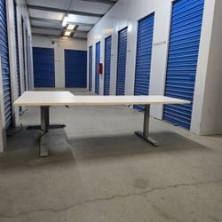 L Shape Electric Sit And Stand Ergonomic Desk 