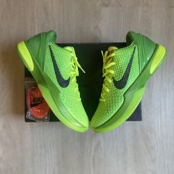 Nike Kobe 6 Grinch Size 9