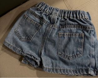 Baby girl Denim Shorts Elastic Waist