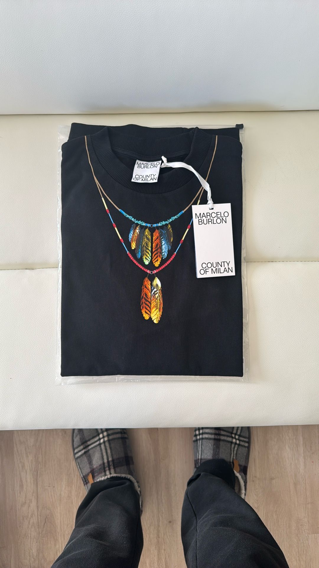 Marcelo Burlon T Shirt Size Large