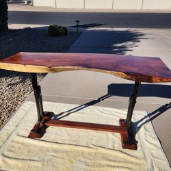 Live Edge Mesquite Coffee Table