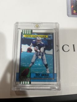 Troy Aikmen Super Rookie 