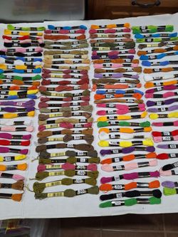 Embroidery strings assorted Colors