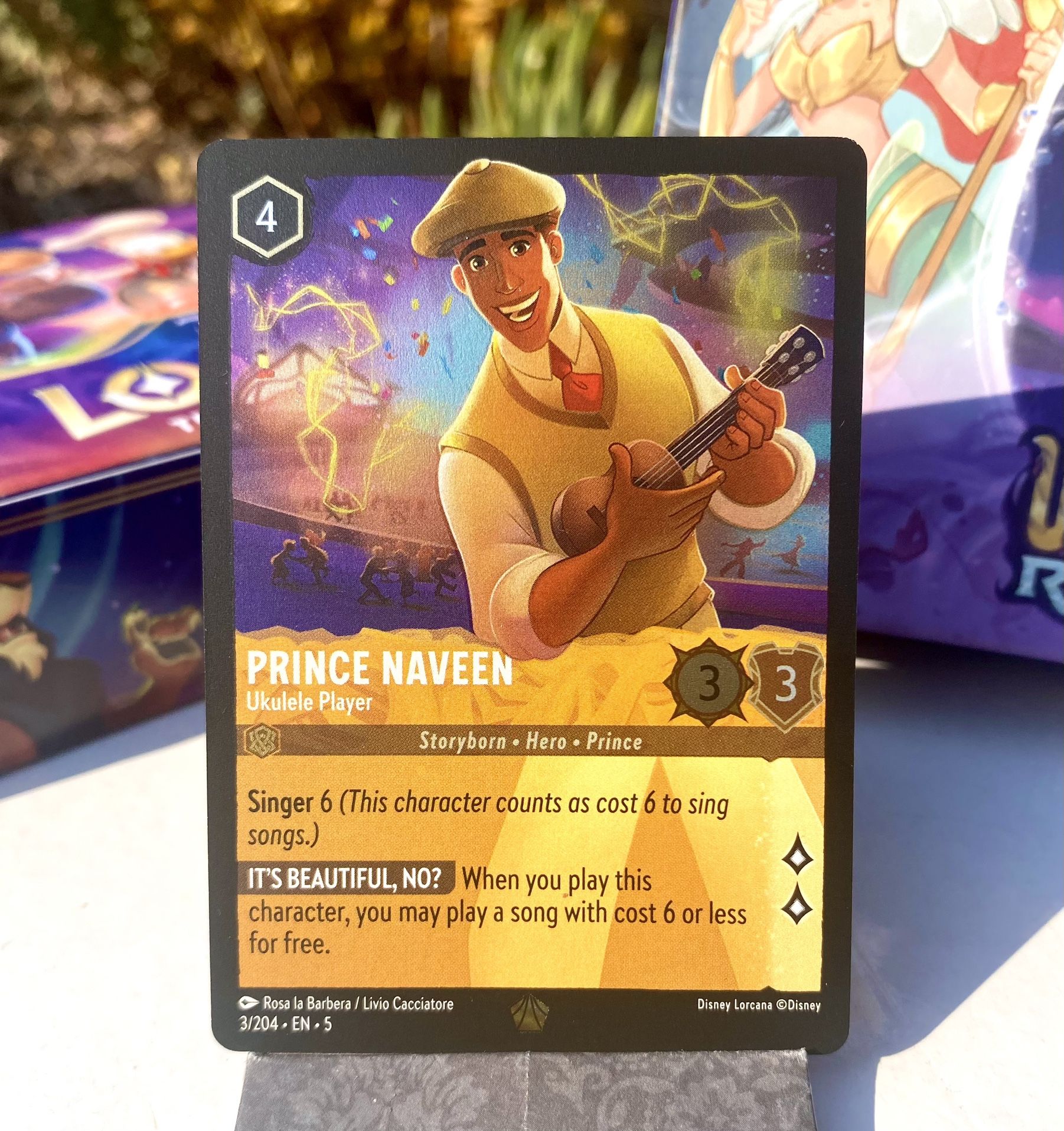 prince naveen lorcana card Carta Foil - Vigilant First Mate Common var card 2024 Disney Lorcana Shimmering Skies