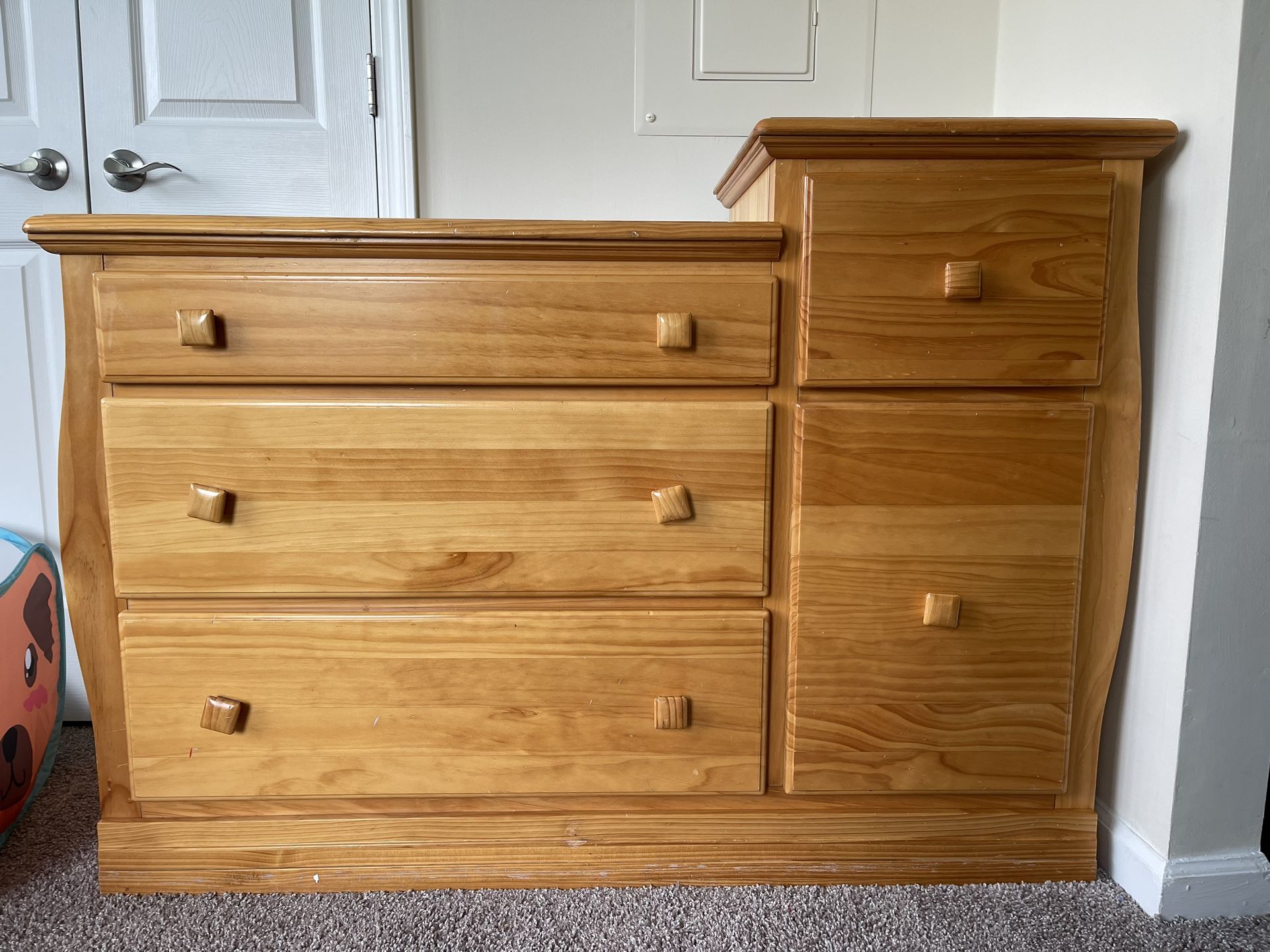 Solid Wood Changing Table