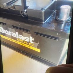Car Battery Duralast New Condition 