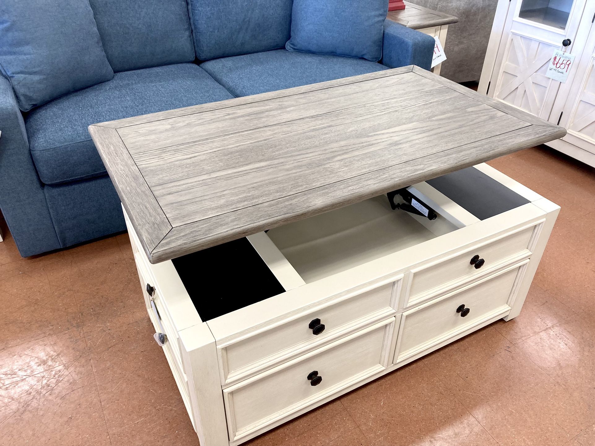 New Lift Top Coffee Table. — SPECIAL