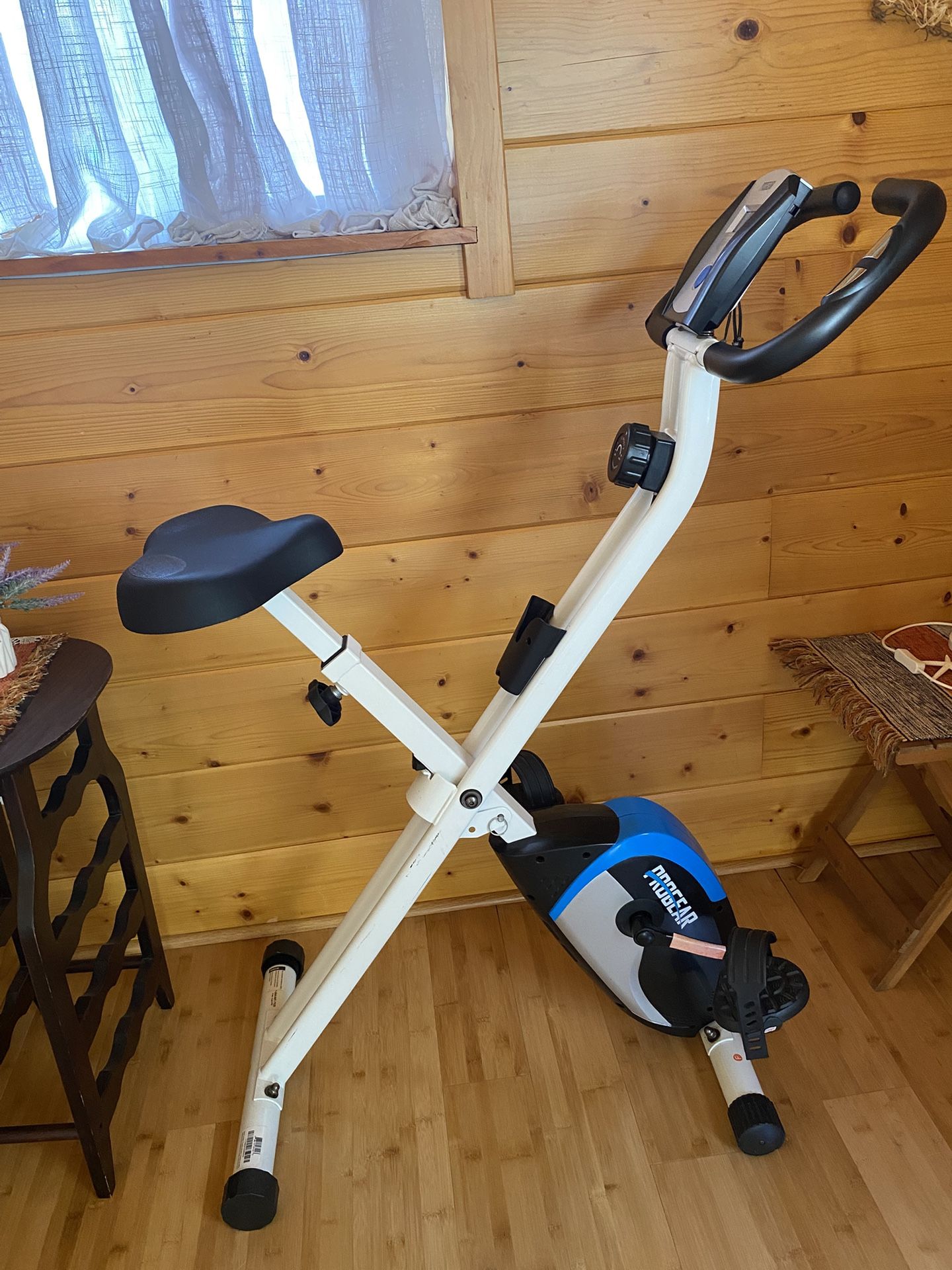 Folding Stationary Exercise Bike