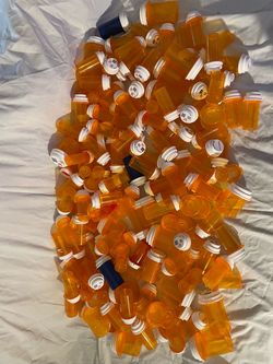 Over 140 pill bottles