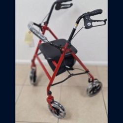 4 Wheel Rollator Walker With Seat
