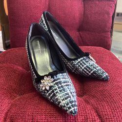 Plaid Heels Size 5.5