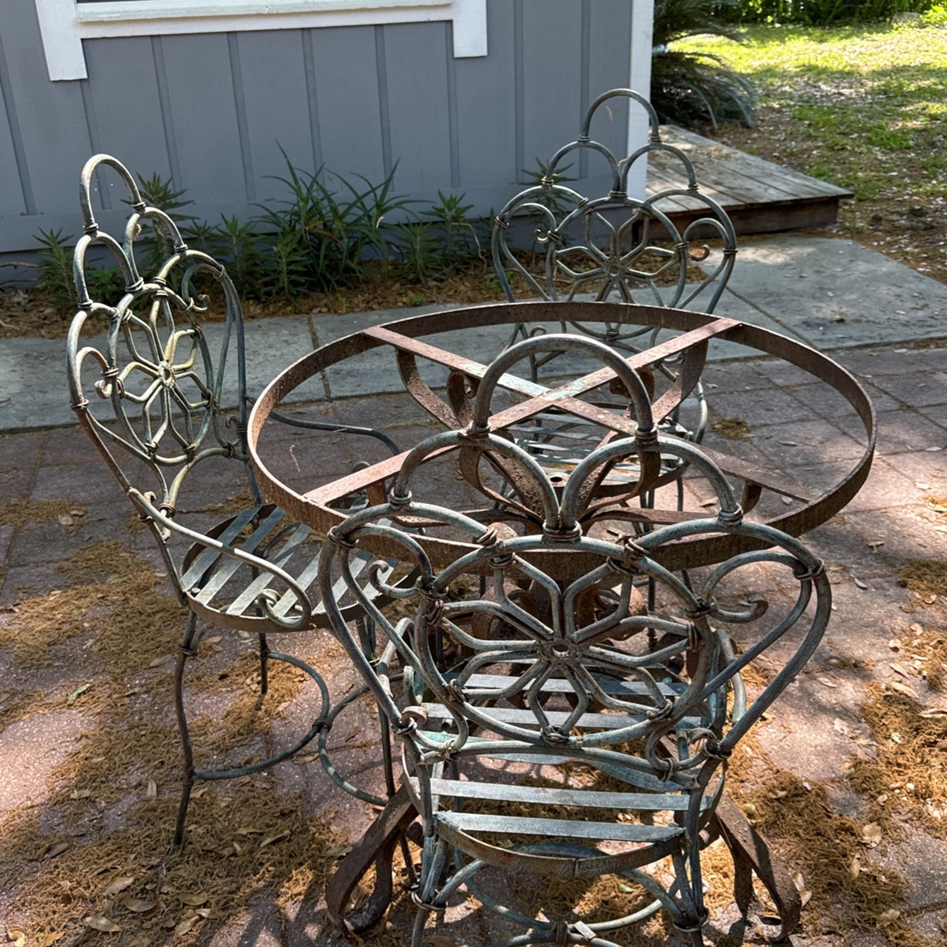 Wrought Iron patio Set