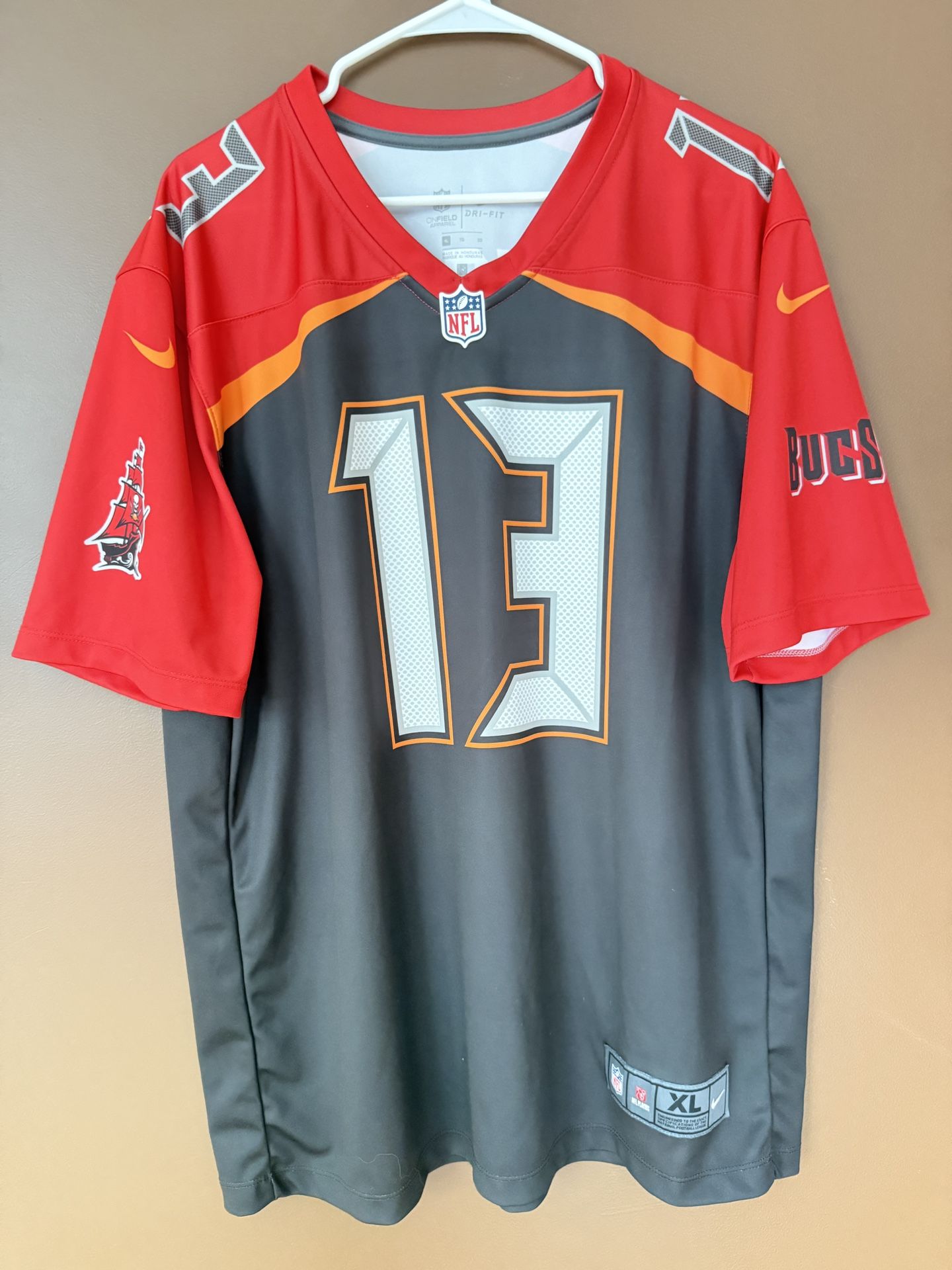 NIKE On-Field Tampa Bay Buccaneers Mike Evans #13 Football Jersey Sz XL
