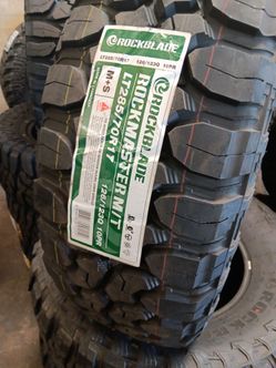 New set of tires 285 70 17 lt mud terrain