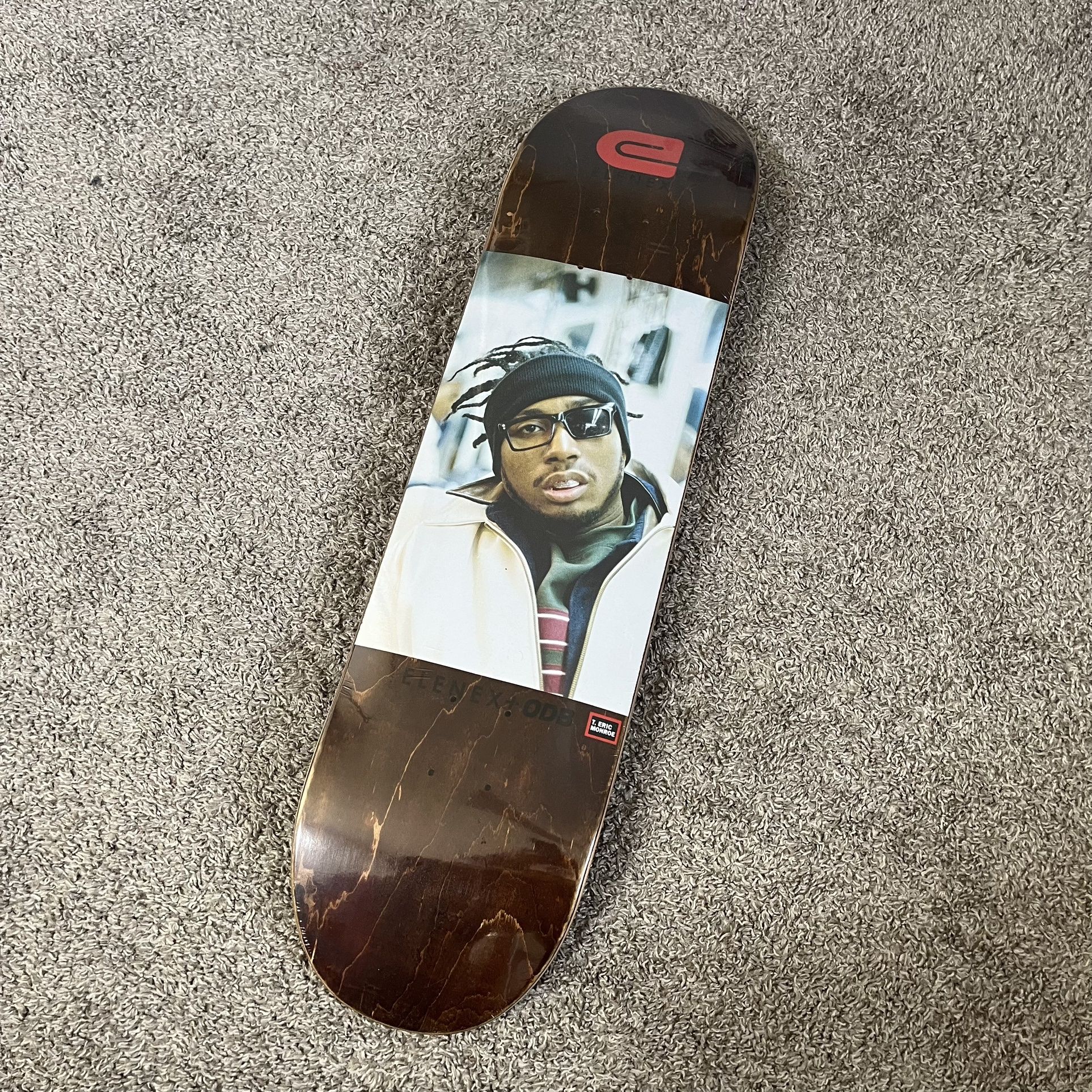 Wu-Tang Skateboard Deck ODB Old Dirty Bastard Rare Size 8.25