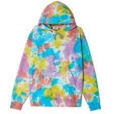 OBEY Clothing Mini Bold Recycled Tie Dye Pullover Hoodie Brand New
