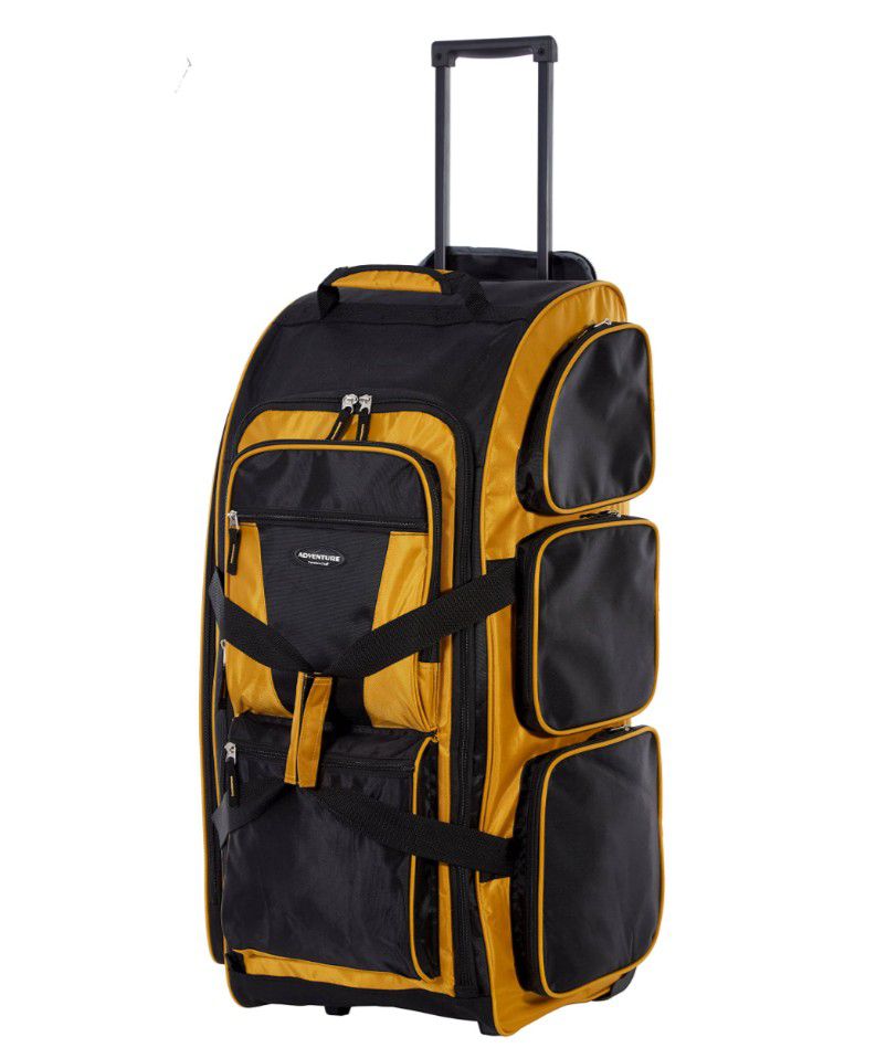 #505Travelers Club Xpedition 30 Inch Multi-Pocket Upright Rolling Duffel Bag 30" Suit
