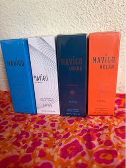 Jafra fragancias Navigo diferentes Aromas para hombres $28.00cada