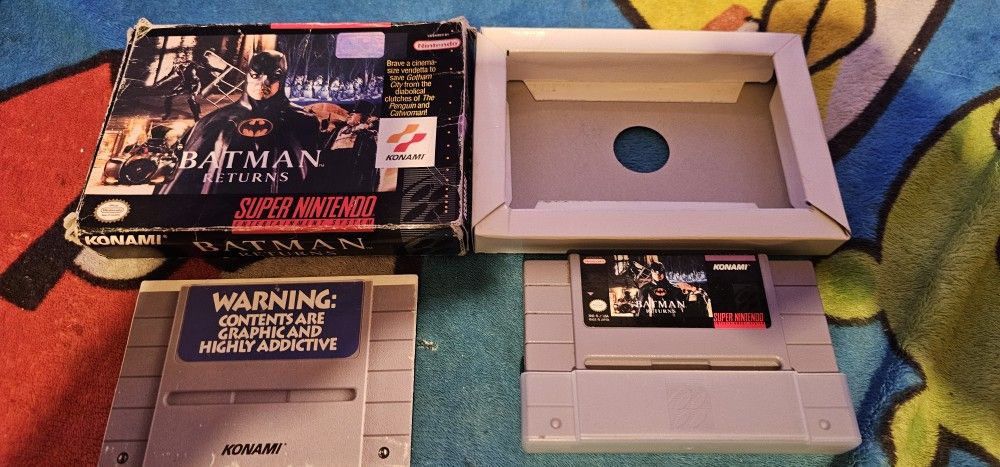 Batman Return For Super Nintendo