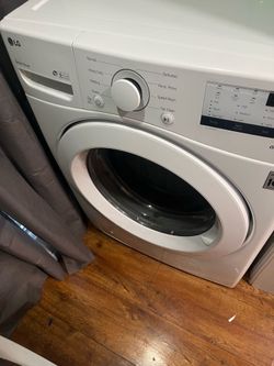LG washer and dryer