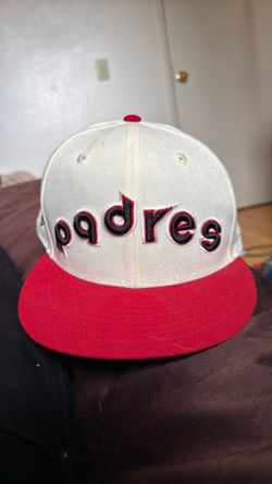Padres Cream Red 40th Anniversary Hat