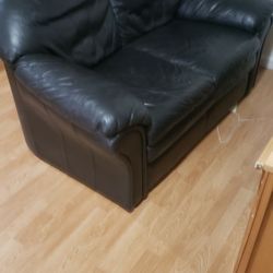 Leather Couch Set