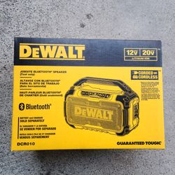 Dewalt Jobsite Bluetooth Speaker