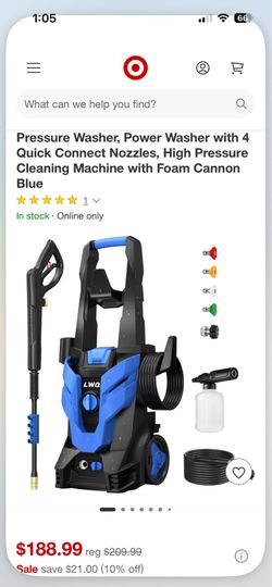 Pressure washer