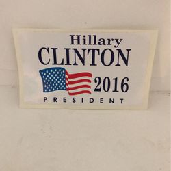 Hillary Clinton Campaign Sticker