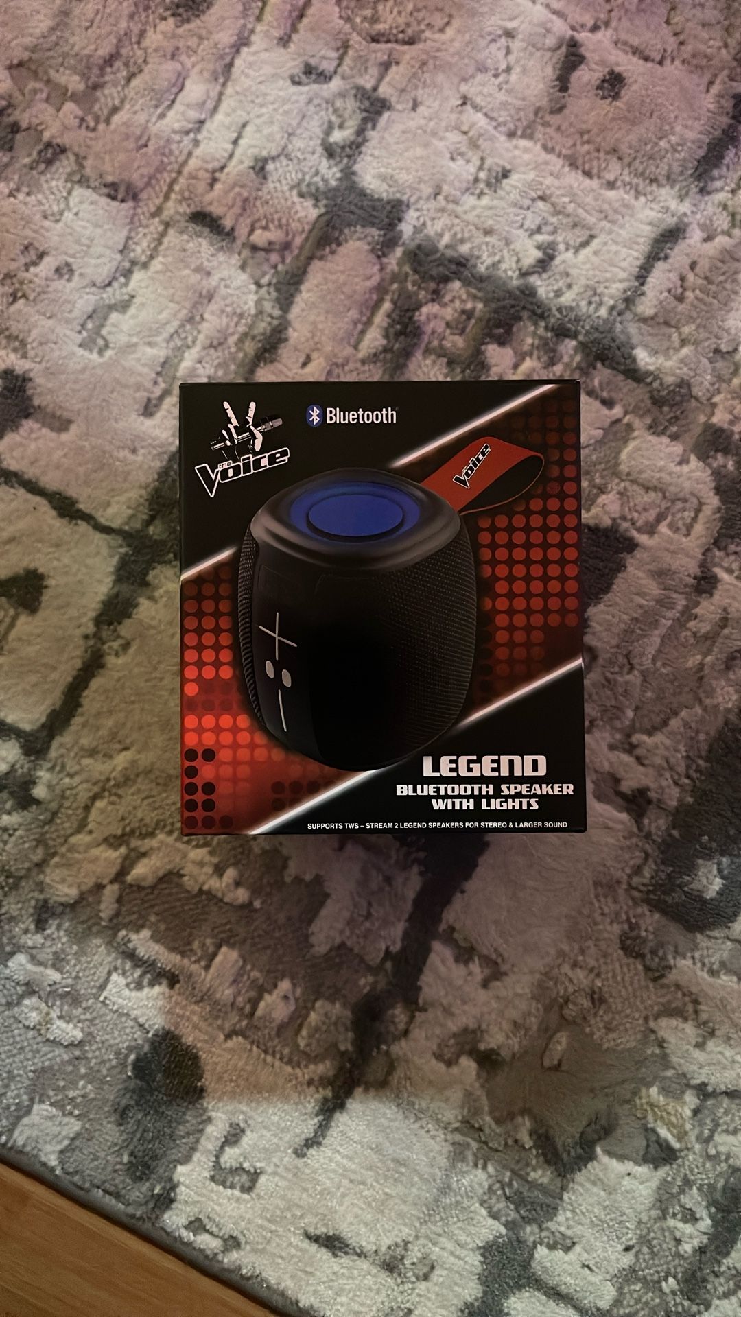 LEGEND BLUETOOTH WIRELESS SPEAKER WITH LED LIGHT SHOW