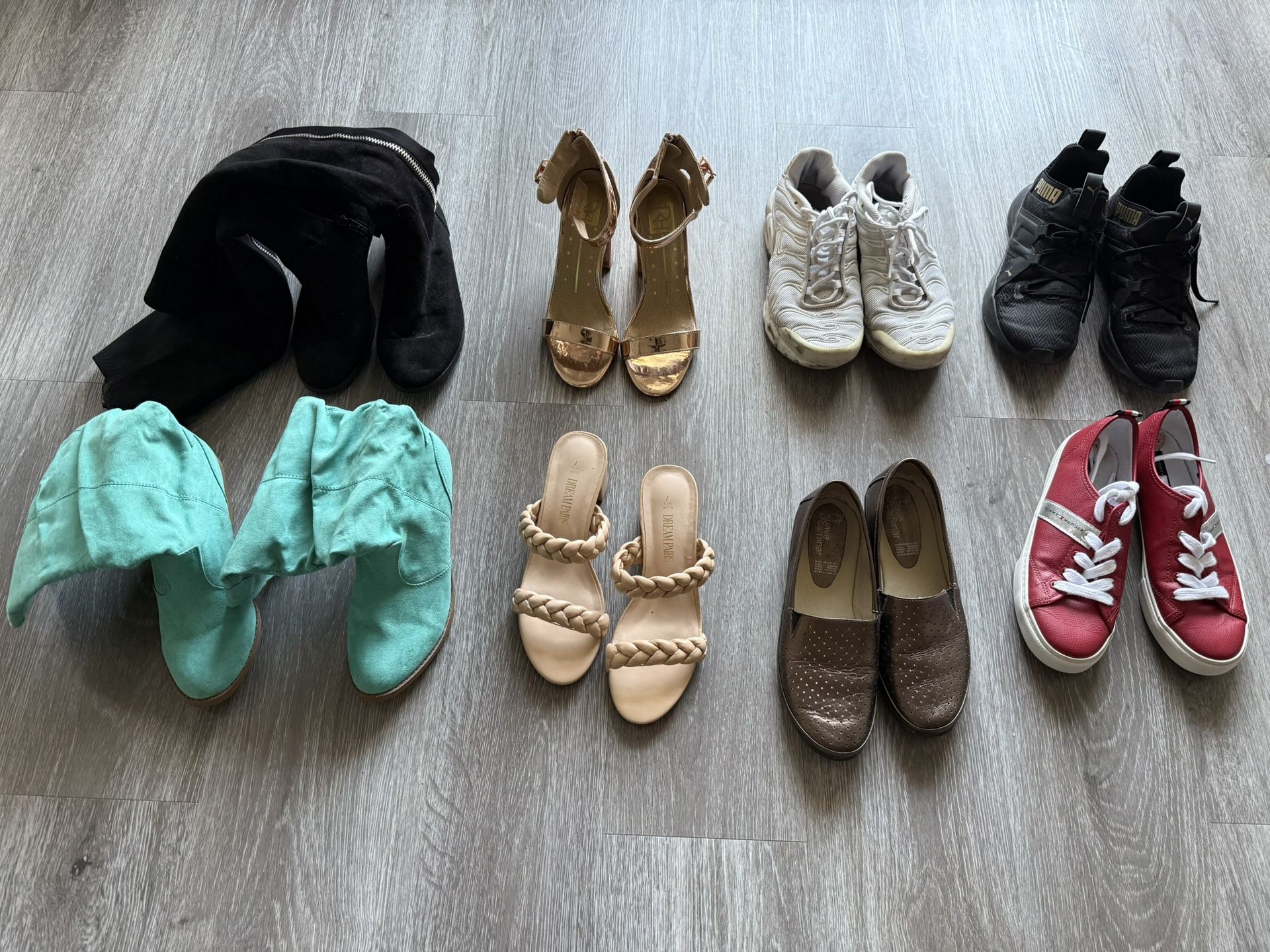 New Boots | New High heels | Used Shoes
