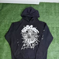 Sp5der OG Web Hoodie Black1:1