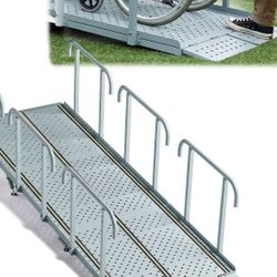 New 8ft Wheelchair Ramp With Handrail Typically Called A Buffer Ramp $350
