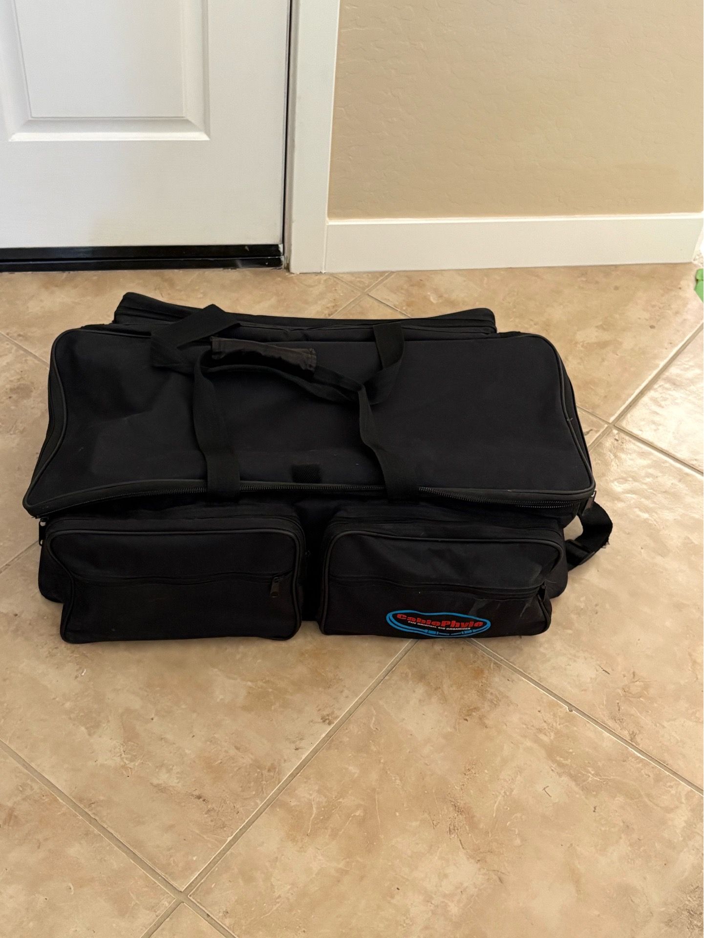 DJ carrying bag. Musician carrying bag.