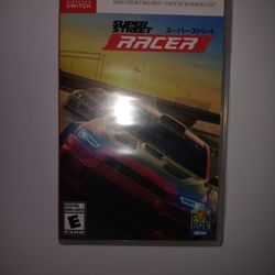 NINTENDO SWITCH SUPER SPEED RACER