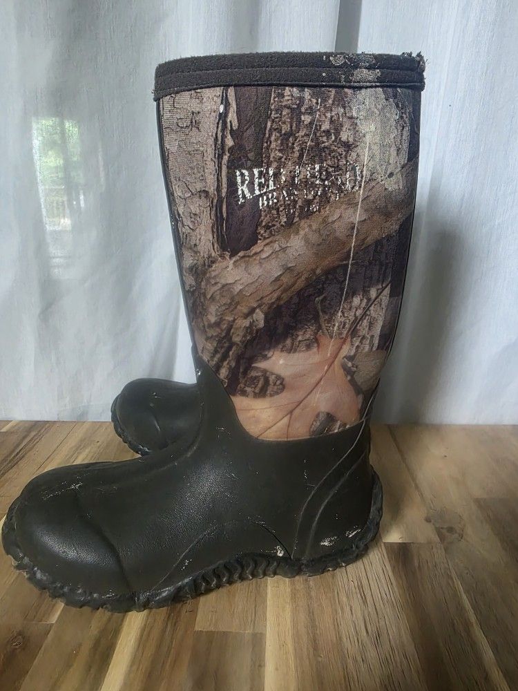 Red Head Youth Rubber Boots Size 1
