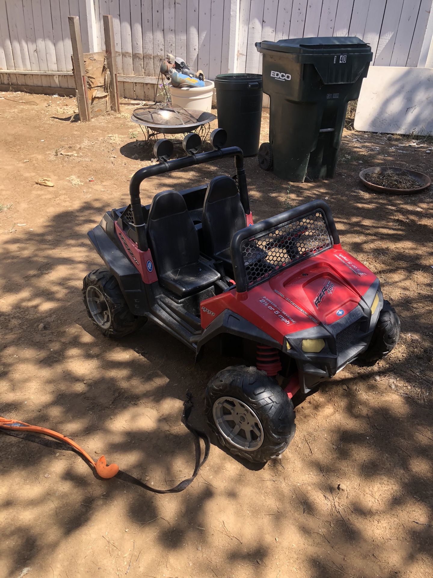 Rzr Ride Along Comes With Battery 