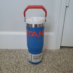 NWT Stanley 30oz Blue Flip straw tumbler from Reverb Collection 