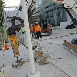 Bobcat,  Excavator And Truck
