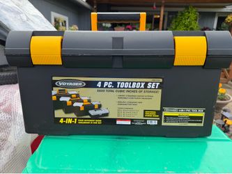 VOYAGER Toolbox Set, 4-Piece
