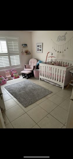 Tons Of Baby Stuff! Never Slept In Crib And Bassinet!