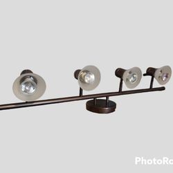 Hardwired Rubbed Bronze Light. 