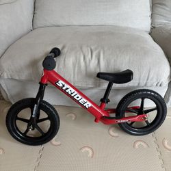 Strider Toddler Balance Bike - Almost New!